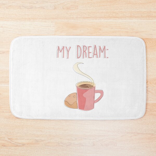 Item preview, My dream: coffe and sweet bread designed and sold by Vikymonkey.