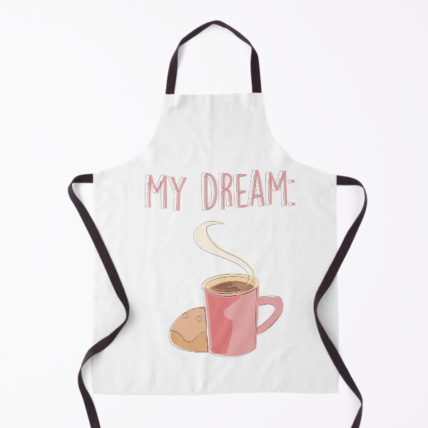Item preview, My dream: coffe and sweet bread designed and sold by Vikymonkey.
