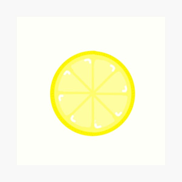 Lemon Art Prints Redbubble - lemon cafe roblox