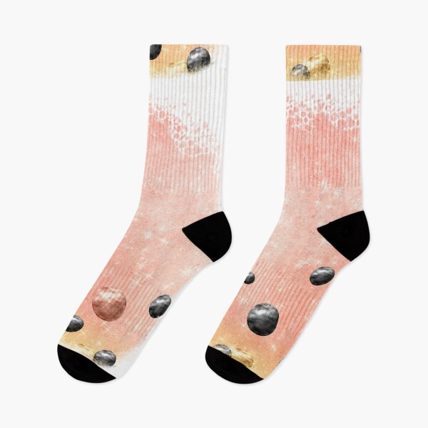 Item preview, Pastel Bubble Tea Peach Galaxy Moon Pattern designed and sold by Jolly-Yosei.