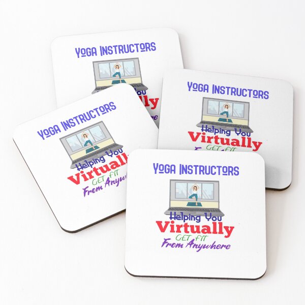 Item preview, Yoga Instructors Helping You Virtually Get Fit From Anywhere designed and sold by Eric Shields.