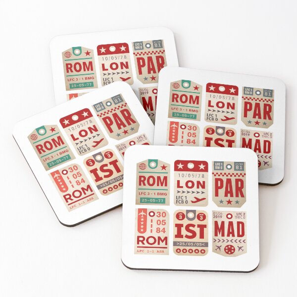 Item preview, Conquerors of Europe: LFC European Cup Wins as vintage luggage tags designed and sold by KAMcDermott74.