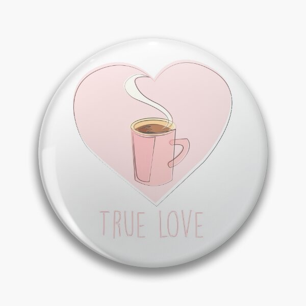 Item preview, True love is Coffe designed and sold by Vikymonkey.