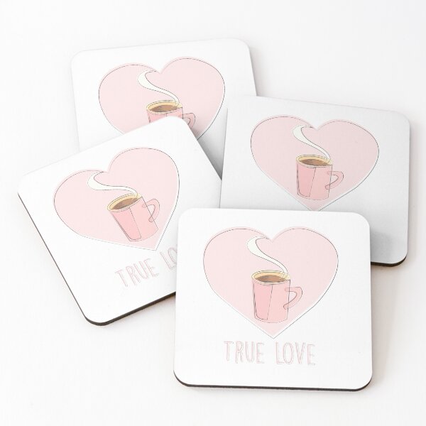 Item preview, True love is Coffe designed and sold by Vikymonkey.