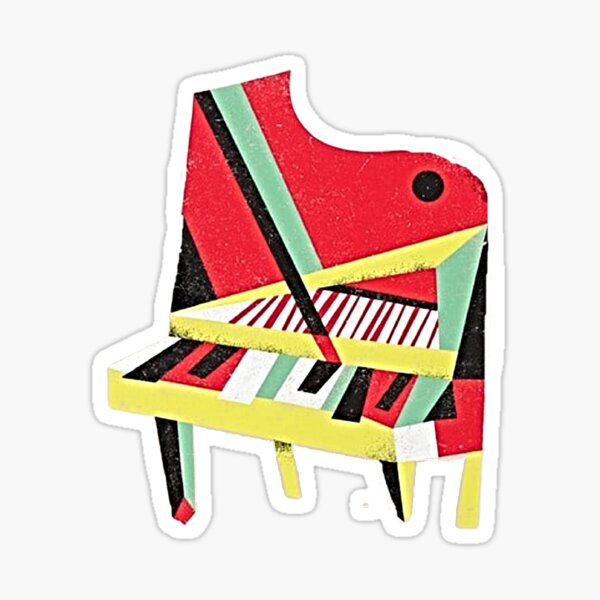 Item preview, Cubist piano designed and sold by Aemeth.