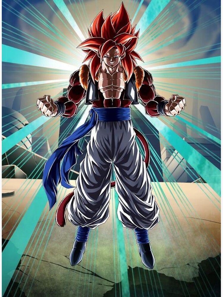 GOGETA SSJ 4 Poster for Sale by memeboyxaxa