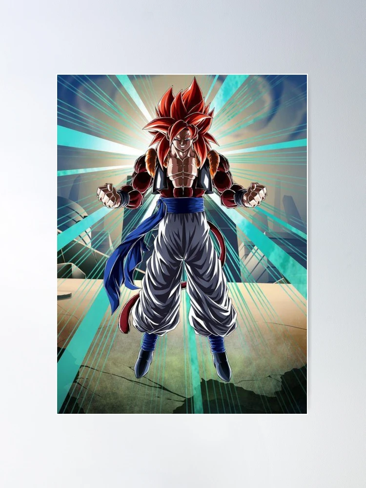 GOGETA SSJ 4 Poster for Sale by memeboyxaxa