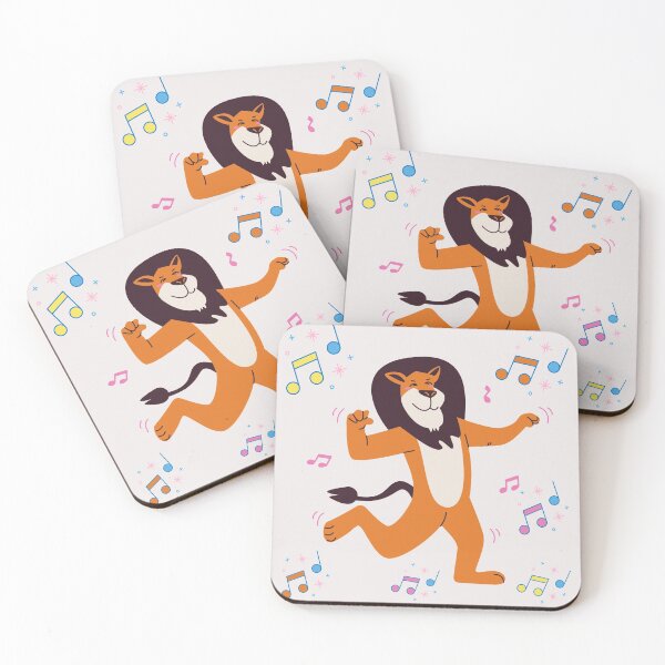 Item preview, Dancing Lion Music Note Digital Art designed and sold by createdbycam.