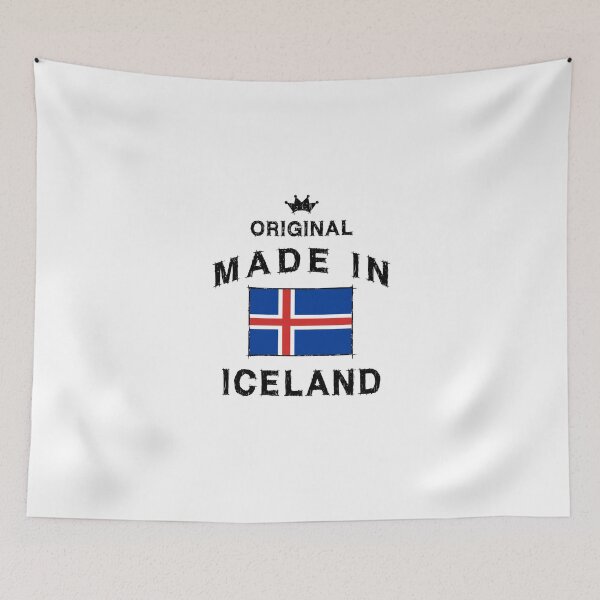 Item preview, Iceland icelandic ensign flag designed and sold by GeogDesigns.