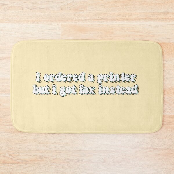 Item preview, Printer and fax designed and sold by Tom Kaplan.