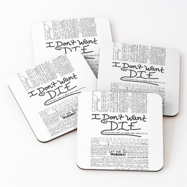 Item preview, I don't want to die designed and sold by fabtop.