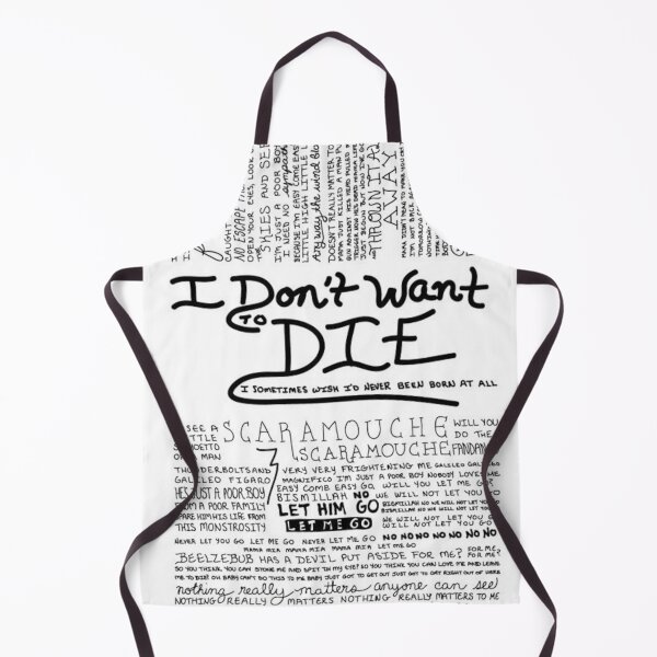Item preview, I don't want to die designed and sold by fabtop.