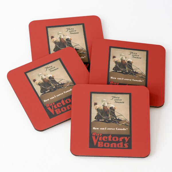 Item preview, They Serve France - How Can I Serve Canada - Buy Victory Bonds - 1915 designed and sold by warishellstore.