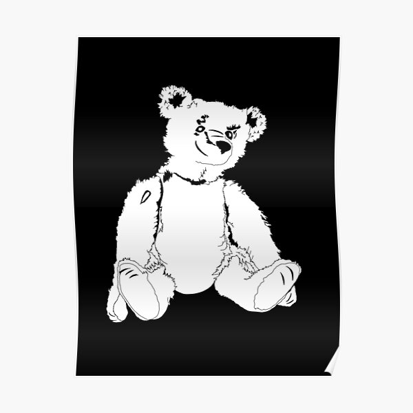 Teddy Bear Posters Redbubble - tricky teddy bear bomb roblox