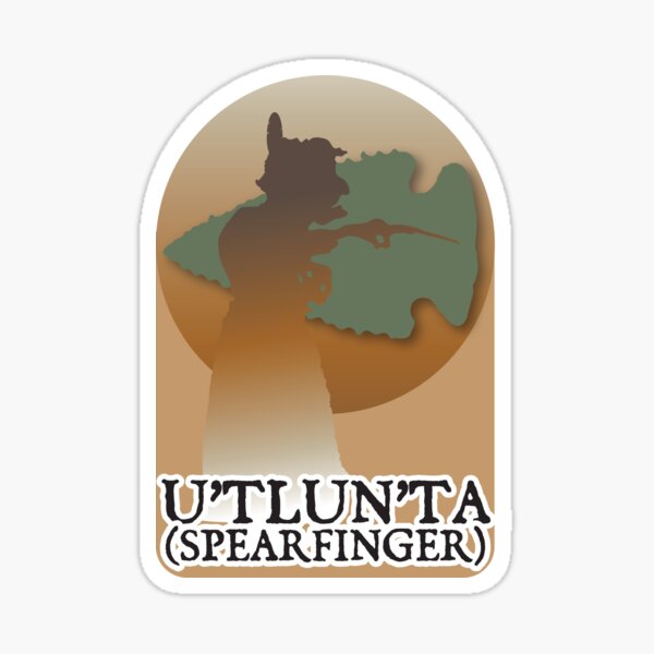 Spearfinger (U'tlun'ta) • Paranormal Collection Sticker