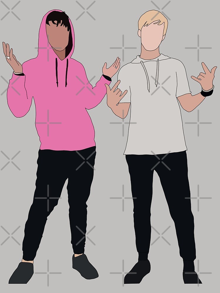 "Sam and Colby " Art Print for Sale by mariaadesigns Redbubble