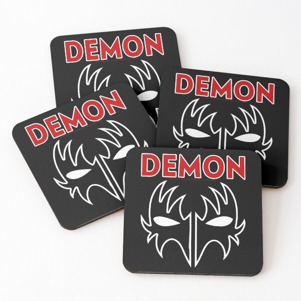 Item preview, KISS DEMON V2 Black designed and sold by SK22ART-DESIGN.