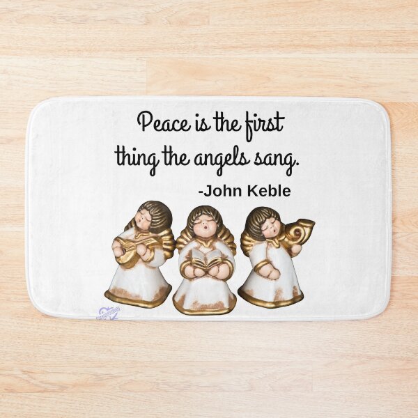 Item preview, Peace is the first thing the angels sang designed and sold by Caregiverology.