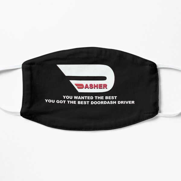 Doordash Driver Mask By Scottkennard Redbubble