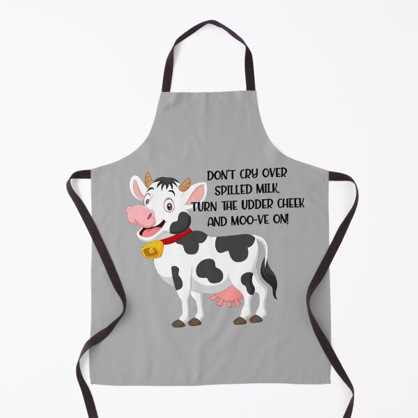 Item preview, Funny Cow Turn The Udder Cheek And Moo-ve On designed and sold by WildHoneyDesign.