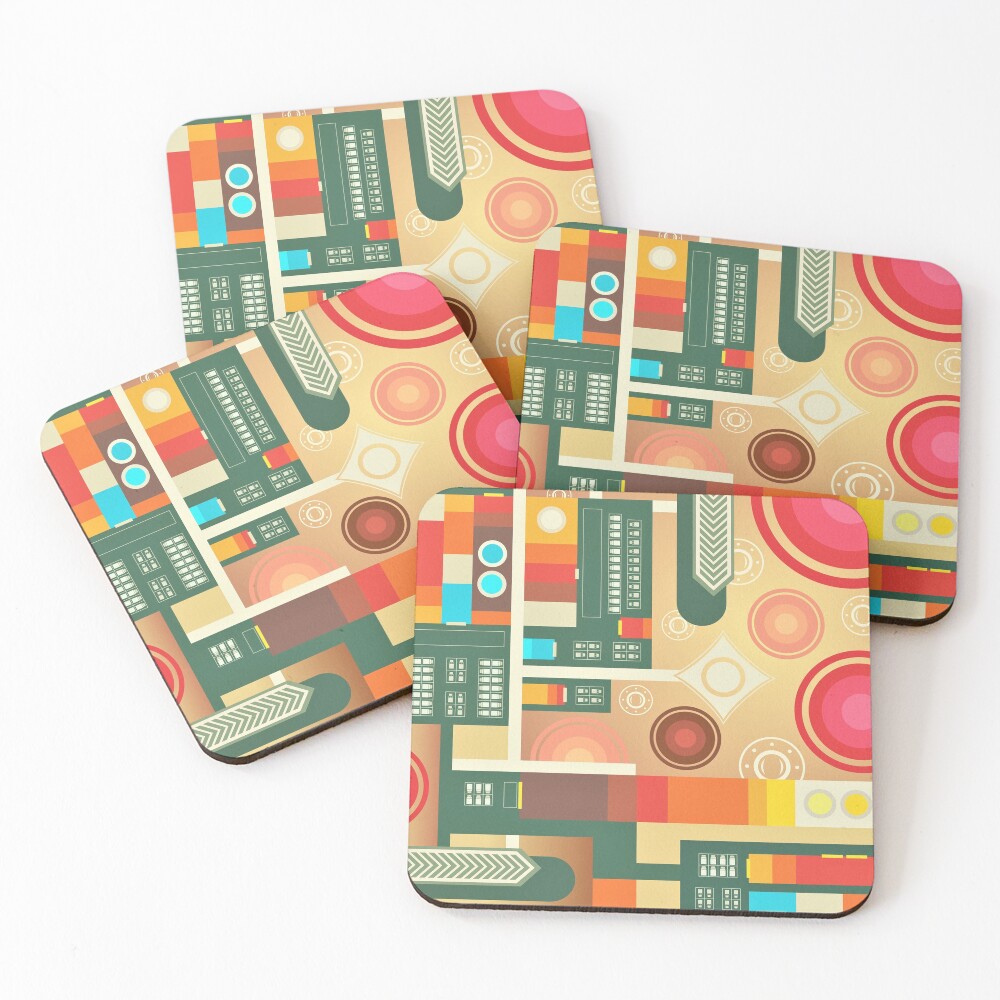 Item preview, Coasters (Set of 4) designed and sold by Viscious-Speed.