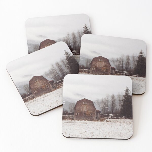 Item preview, Winter Mountain Homestead Barn designed and sold by Lostlogo.
