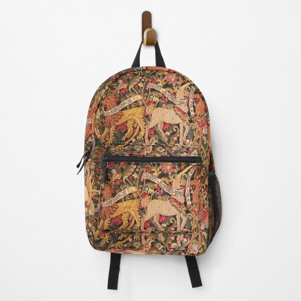 Item preview, UNICORN;DRAGON,LION,STAG AND OTHER ANIMALS Floral Medieval Tapestry designed and sold by BulganLumini.