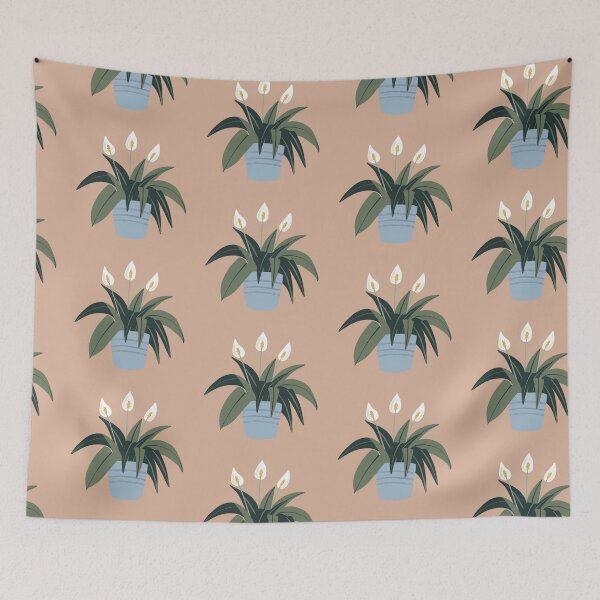 Item preview, Peace Lily - beige designed and sold by brabikate.
