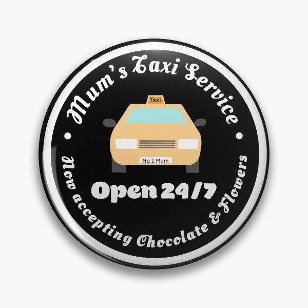 Item preview, Mums Taxi Service, accepting chocolate & flowers  designed and sold by Funful.