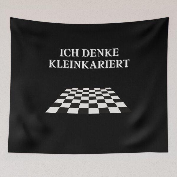 Item preview, Chess Board Game Chess Board Small Checkered B / W designed and sold by Two Left Hands Design.
