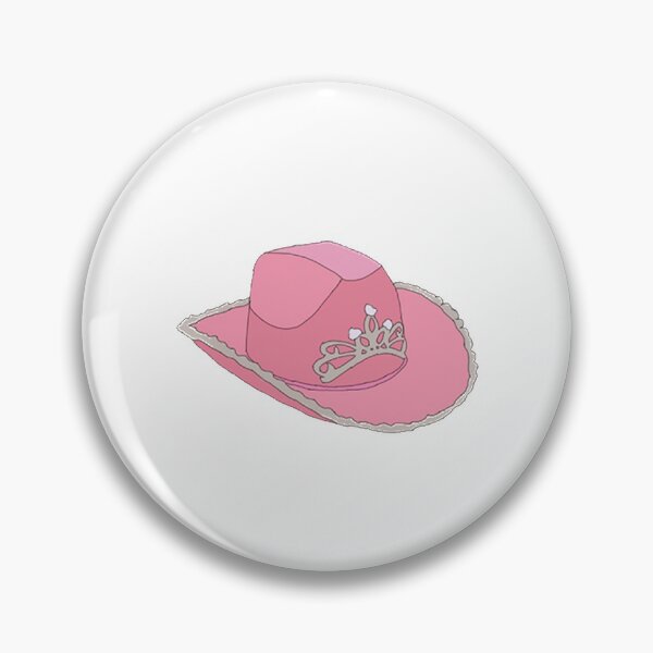 Artikelvorschau, Rosa Cowboyhut mit Tiara entworfen und verkauft von laurencude.