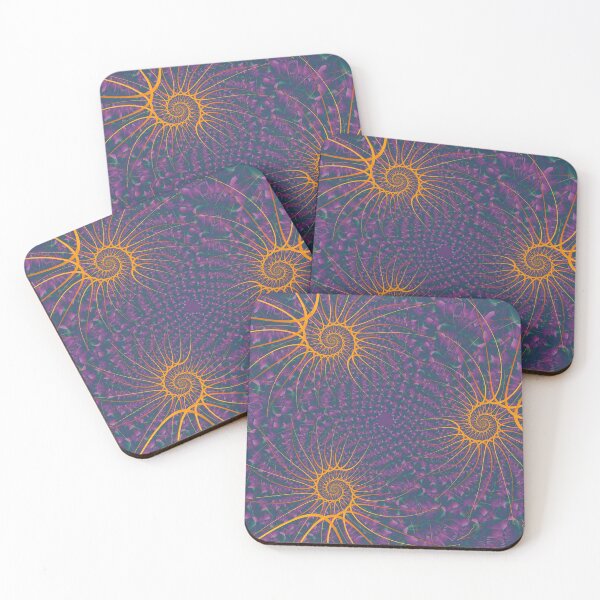 Item preview, golden spirals designed and sold by Edward L Anderson RMCP.