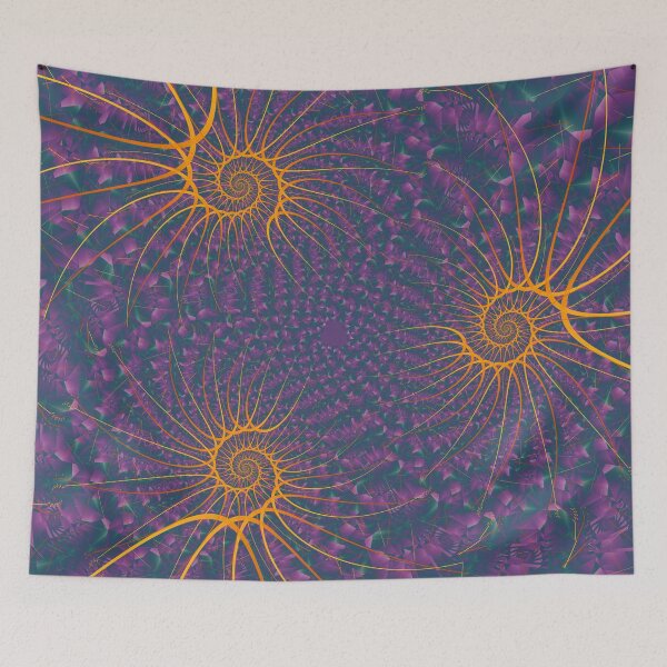 Item preview, golden spirals designed and sold by Edward L Anderson RMCP.