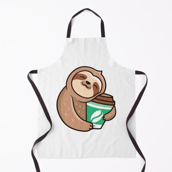 Item preview, Funny sloth with coffee designed and sold by ELBStore.