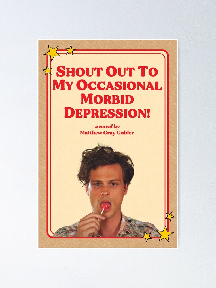 Alternate view of tweet made book - mgg Poster