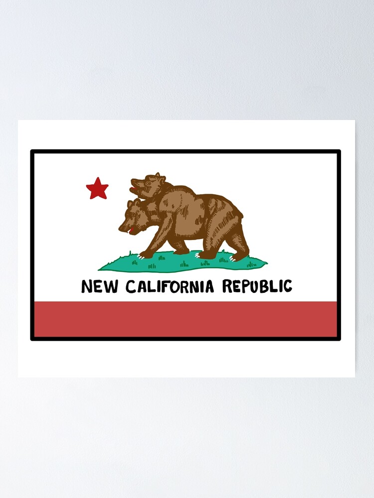 Ncr Flag Poster By Rexduoangelus Redbubble
