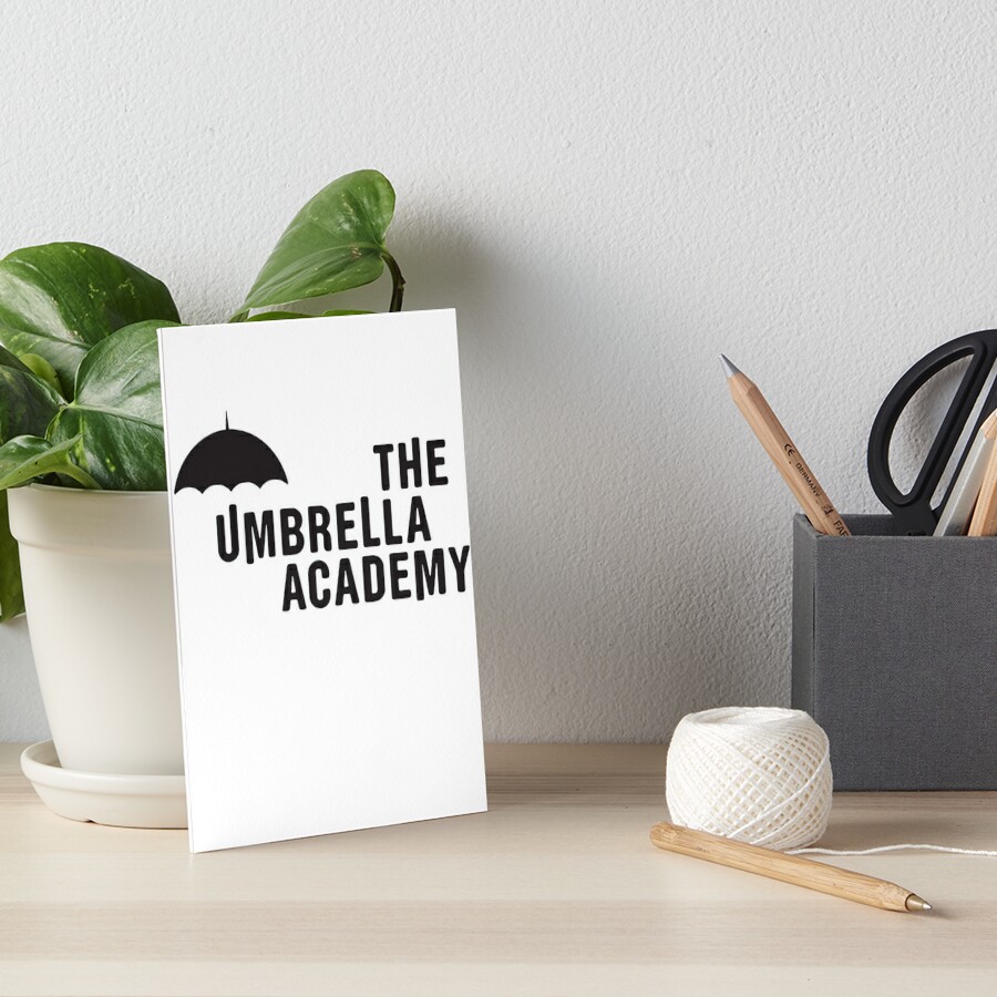 Umbrella Academy Logo Art Board Print For Sale By Jjtucki Redbubble