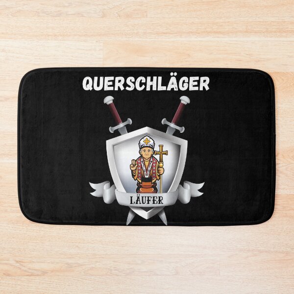 Item preview, Chess Board Game Chess Board Querschlaeger Bishop designed and sold by Two Left Hands Design.