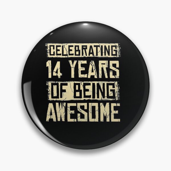 Item preview, Celebrating 14 Years Awesome designed and sold by coolprint.