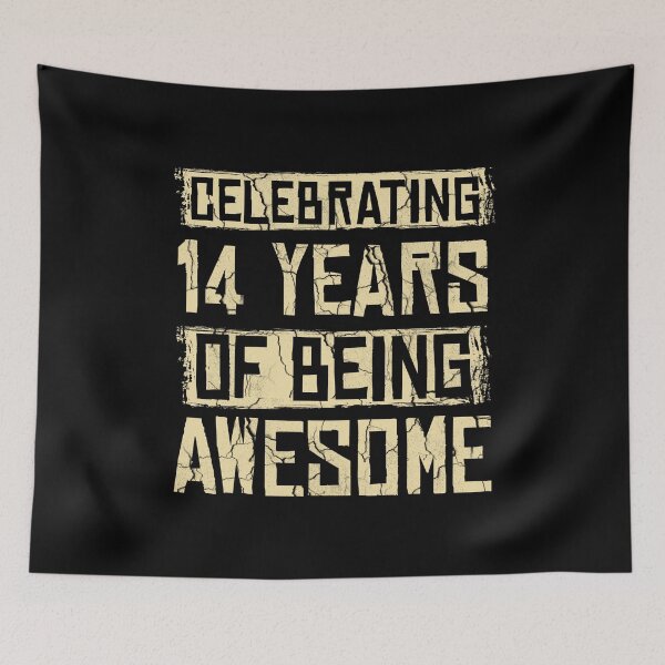 Item preview, Celebrating 14 Years Awesome designed and sold by coolprint.