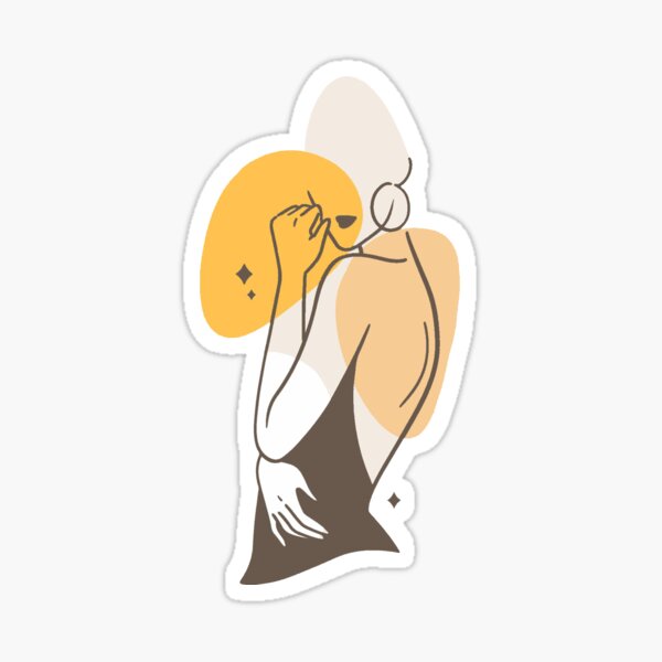 Vista previa del artículo con la obra «Mujeres elegantes», diseñado y vendido por YousfiYs.