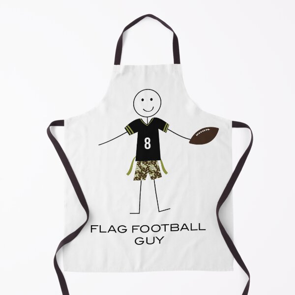 Item preview, Funny Mens Flag Football Boy Stick Guy Illustration designed and sold by whyitsme.