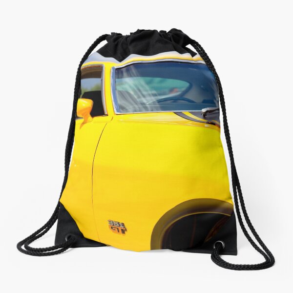 Yellow Ford XA coupe Drawstring Bag