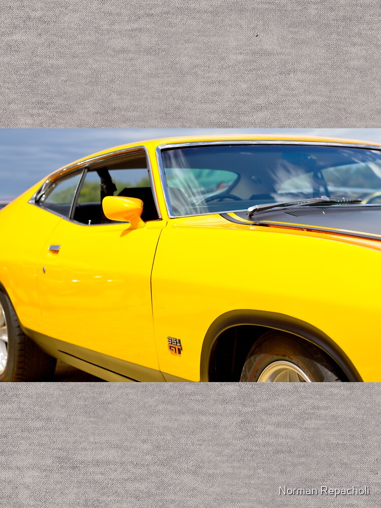 Yellow Ford XA coupe by keystone