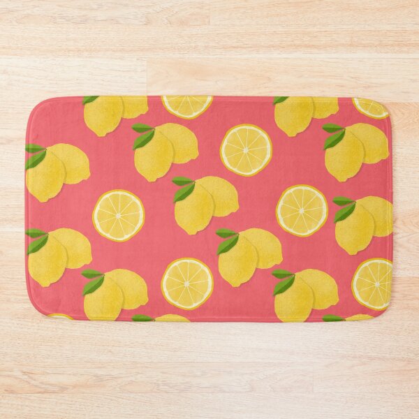 Item preview, Bright whole lemons and slices on repeat designed and sold by Quick Brown Fox Canada.