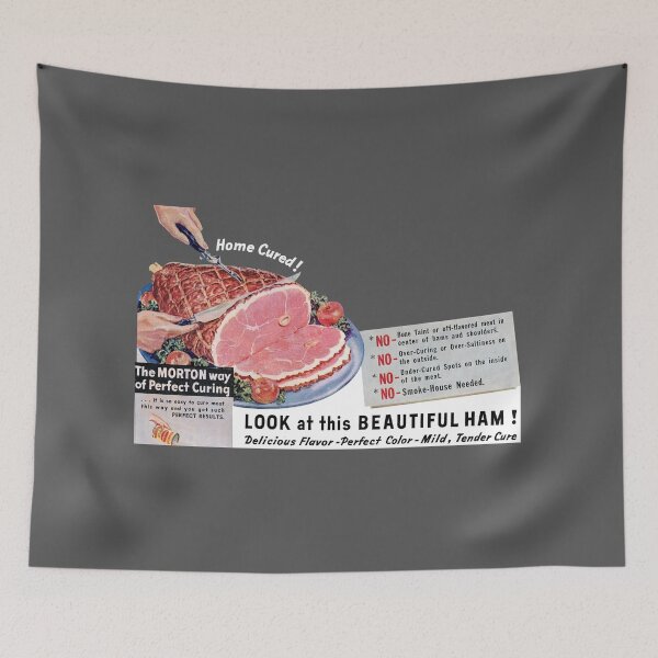 Item preview, LOOK AT THIS BEAUTIFUL HAM! designed and sold by ThrowbackAds.