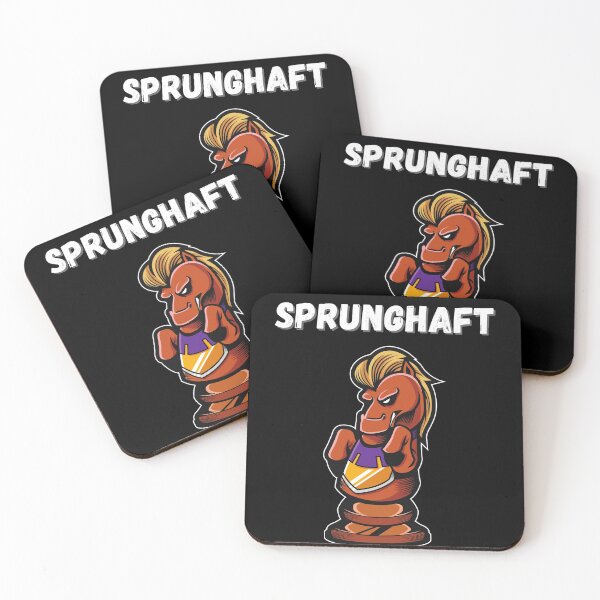 Item preview, Chess Board Game Sprunghaft Knight designed and sold by Two Left Hands Design.