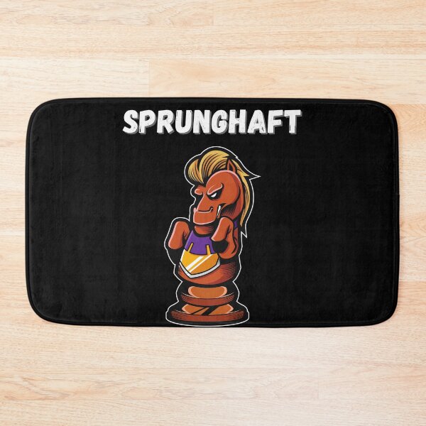 Item preview, Chess Board Game Sprunghaft Knight designed and sold by Two Left Hands Design.