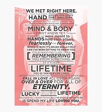 Fearlessly & Forever Fotodruck