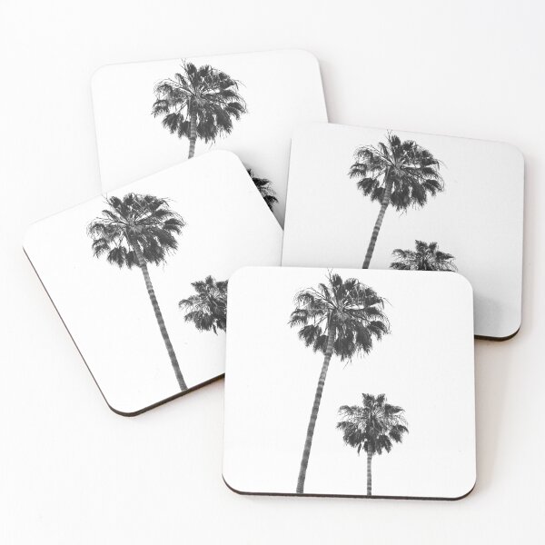 Item preview, Black and White Palm Trees designed and sold by LBTOMA.